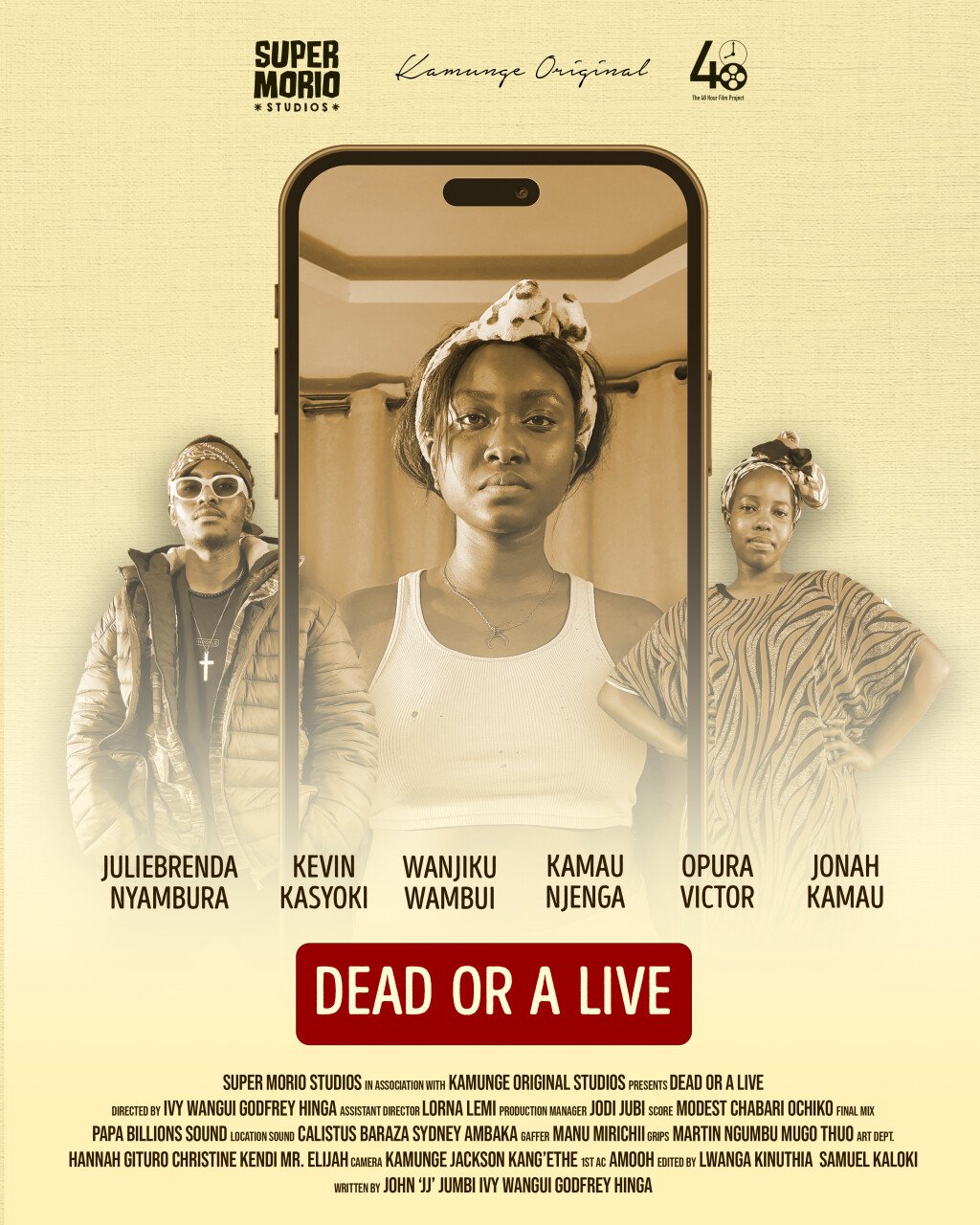 Filmposter for Dead Or A Live